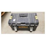 (1) DeWALT Tool Box w/ Assorted Hardware