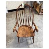 Wooden Captains Chair