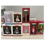 (12) Hallmark Barbie Ornaments