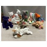 (11) Ty Beanie Babies