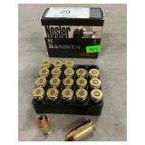 (20) Rounds Of Nosler .45 ACP Ammo