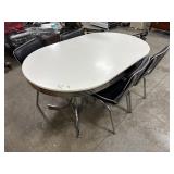 Vtg Table & 4 Chairs