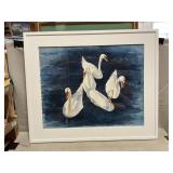 Grist Mill Landscape, Swan Group Wall Art