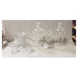 (4) Pieces Of Assorted Heisey Glassware Including