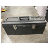 Contico Plastic Toolbox With Tobacco, Pipe