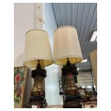 Pair Of Vintage Liberty Bell Table Lamps