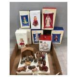 Hallmark Ornaments, Mini Nativity Set, Mikasa