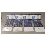 (4) U.S. Mint Proof Sets w/ COA (2003, 2004, 2005