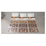 (3) U.S. Mint Proof Sets w/ COA (2013, 2014 &