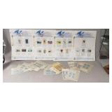 Tray Of Assorted Collector Stamps