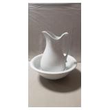 J.W. Pankhurst & Co. Stone China Dry Sink Pitcher