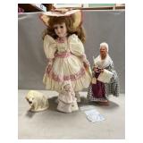 Seymour Mann Porcelain Doll, Traditional French