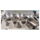 Assorted Kitchen/Restaurant Supplies Including