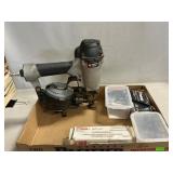Porter Cable Pneumatic Nailer, Assorted Nails