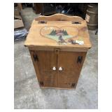Wooden Trash Can