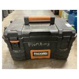 Ridgid Toolbox With Assorted Tools, Plumbing