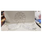 (5) Pieces Of Assorted Heisey Glassware