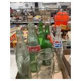 Vintage Soda Bottles, Ball Jar
