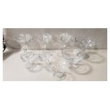 (8) Pieces Of Assorted Heisey Glassware