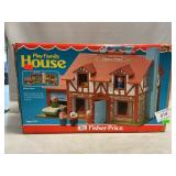 Vintage Fisher-Price Play Family House With