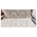 (10) Pieces Of Assorted Heisey Glassware