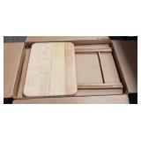 (4) Wooden Folding (TV) Tables