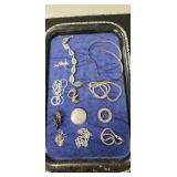 Tray Of Assorted Sterling Silver/925 Jewelry