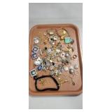 Tray Of Assorted Jewelry