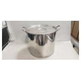 (1) Stainless Steel Stock Pot w/ Lid