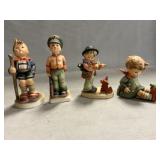(4) Goebel Hummel Figures