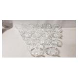 (14) Heisey Glass Punch Bowl Cups