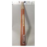 Torricelli Mercury Barometer & Thermometer (36"