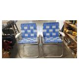 (2) Folding Lawn Chairs