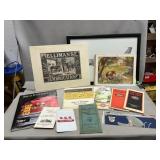 Vintage Airplane Photo, Advertising,