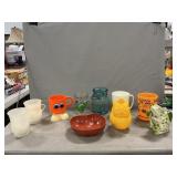 Kool-Aid Cups, Jelly Jar, Frog Sprinkler & Asst.