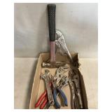 Hammer, Vise Grips, Pliers, Wrenches