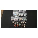 Tray Of Assorted Sterling Silver/925 Jewelry