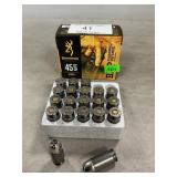 (20) Rounds Of Browning .45 Auto Ammo