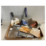 Lot Of Trowels, Drywall Knifes