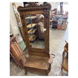 Antique Hall Tree