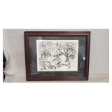 (2) Framed Prints (18"ï¿½14" / Review Photos)