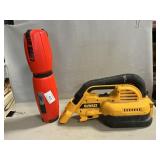 DeWalt 18V Cordless Wet/Dry Vac, B & D Auto Laser