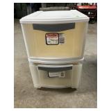 Sterlite 2-Drawer Storage Unit