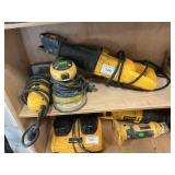 DeWalt Reciprocating Saw, Compact Router & Random