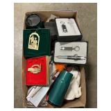 Box Lot With Milton Hershey Memorabilia,