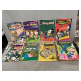 (18) Vintage Comic Books