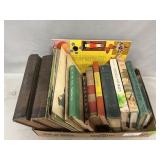 Lot Of Vintage Books, Paint-By-Number Paintings