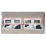 (2) Eight Piece Screwdriver Sets
