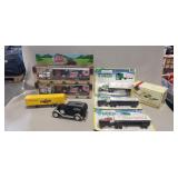 Tray Lot Of Assorted Collector Toy Trucks