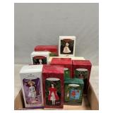 (12) Hallmark Barbie Ornaments